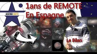 Miniature : ⭐ Astrophoto, 1ans de Remote - Bilan !