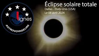 Miniature : ECLIPSE SOLAIRE TOTALE DU 08 AVRIL 2024 / DALLAS USA