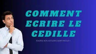 Miniature : J'ai trouvé comment écrire le cédille ( ç )avec mon clavier !
