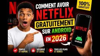 Miniature : Comment Avoir Netflix Gratuitement sur Android en 2026