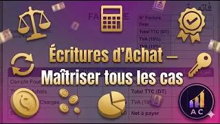 Miniature : Écritures d'Achat — Maîtriser tous les cas