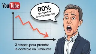 Miniature : 80 % échouent financièrement : 3 étapes pour prendre le contrôle en 3 minutes