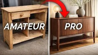Miniature : Comment fabriquer un MEUBLE de QUALITÉ : Les 9 RÈGLES D'OR à respecter