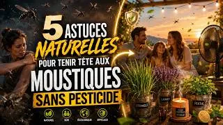 Miniature : Cinq astuces naturelles pour tenir tête aux moustiques sans pesticide
