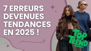 Miniature : Les 7 Erreurs de Style devenues ultra-tendances cette année !