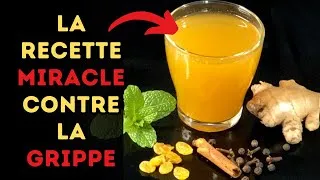 Miniature : 10 Boissons Naturelles QUI TUENT la Grippe – La Troisième Va Vraiment Vous Choquer !!!