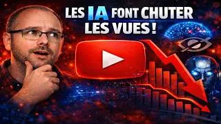Miniature : Les Chatbots TUENT ta Chaine Youtube : Ta vidéo meurt à cause des iA