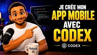 Miniature : Je teste Codex en Créant Mon App Mobile 🤯 #ia #codex #nocode  #intelligenceartificielle #chatgpt 