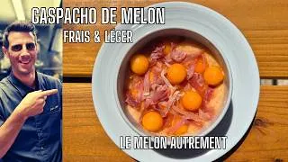 Miniature : Gaspacho de melon express : la recette fraîche de l'été en 5 minutes !