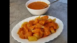 Miniature : Patatas bravas, recette espagnole.