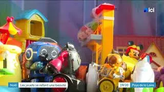 Miniature : Les jouets se refont une beauté chez JOUJOU - France 3 Pays de la Loire Reportage Noël