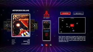 Miniature : Asteroids Deluxe (Démo Atari STart)