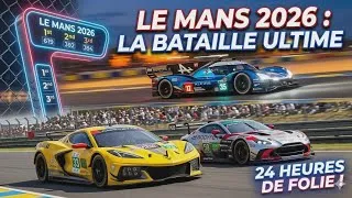 Miniature : LE MANS 2026 LA BATAILLE ULTIME (24H DU MANS VLOG)