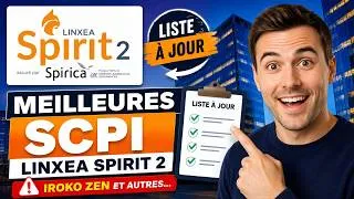Miniature : 🚨 Meilleures SCPI sur Linxea Spirit 2 : liste complète des SCPI disponibles 2026 (Iroko Zen, Remake)