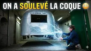 Miniature : ON SOULÈVE ENFIN LA COQUE DE L’AIRSTREAM 😳