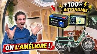 Miniature : On améliore notre Fiat Ducato aménagé ! 🚐 4 ans après, plein de nouveautés sur notre van de location