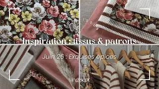 Miniature : Associations Tissus & Patrons de juin