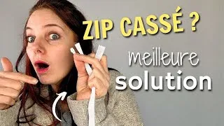Miniature : Zip Cassé ? Apprends à le Réparer et Personnaliser ta Fermeture !
