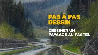 Miniature : PAS À PAS DESSIN - Paysage au pastel