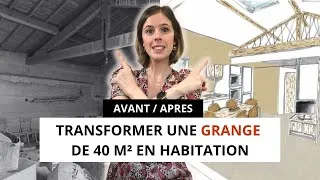 Miniature : Transformer un petit plateau vide de 40 m2 en T2 tout confort