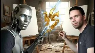 Miniature : Artiste vs IA : Qui Est Plus Rapide ?