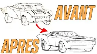 Miniature : Comment Dessiner des Voitures… Sans Tout Gâcher
