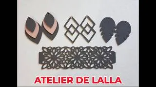 Miniature : Cricut Maker : Créer des bijoux avec les dessous de table en simili cuir réversible 2 mm de Action 😉