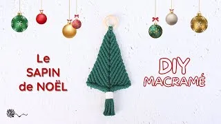 Miniature : Le plus mignon des SAPINS de NOËL en MACRAMÉ - TUTORIEL DIY