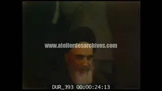 Miniature : Retour en Iran de Khomeini