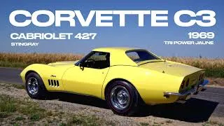Miniature : Corvette C3 Cabriolet 1969 427 Tri Power | Essai, Son V8 Big Block & Voiture de Collection à vendre