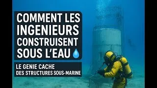 Miniature : Comment les ingénieurs construisent sous l’eau 💧/ Le génie caché des structures sous-marines