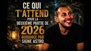 Miniature : 2e PARTIE DE 2026 ! CE QU'IL VA SE PASSER POUR TOI ! PAR SIGNE ASTRO + DE GRANDS SIGNES T'ATTENDENT