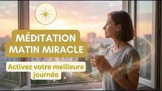 Miniature : Méditation Matin Miracle ✨Activez Votre Meilleure Journée