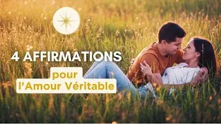Miniature : 4 Affirmations Matinales pour Attirer l’Amour Véritable ✨ | Méditation Guidée du Matin