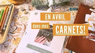 Miniature : AVRIL - nouveaux carnets, tarot et art journal!