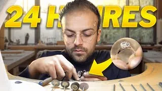 Miniature : DÉFI RÉUSSI ?! 24H Pour Fabriquer Cette Bague En Diamants !