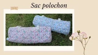 Miniature : #Tutoriel / Confection d'un joli sac polochon 👜