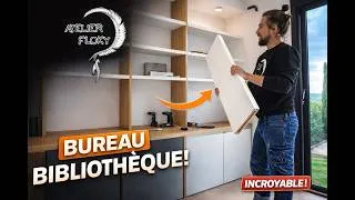 Miniature : Ce meuble change complètement la pièce… (blanc & bois)
