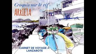 Miniature : Croquis sur le vif à Arietta, Lanzarote