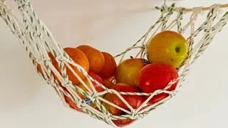 Miniature : Tutoriel complet Hamac à fruits et légumes en macramé - Niveau débutant