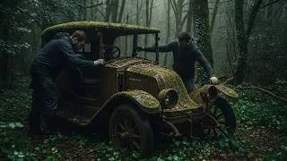 Miniature : « Disparue 121 ans en France : une Renault Voiturette Type A (1898) retrouvée intacte ! »
