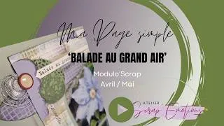 Miniature : Séquence 'Présentation courte' Page simple 'Balade au grand air'