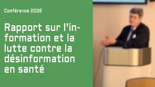 Miniature : Information et lutte contre la désinformation en santé — Conférence Ateliers de Giens 2026