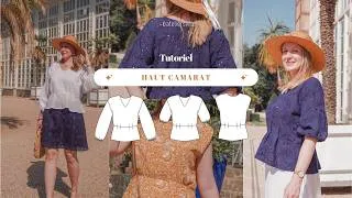 Miniature : TUTO Couture haut CAMARAT (8 Versions pour l'été)