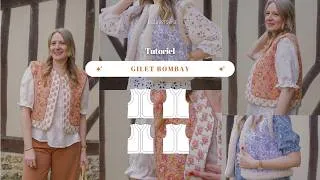 Miniature : TUTO Couture Gilet sans manche BOMBAY (idéal pour le printemps)
