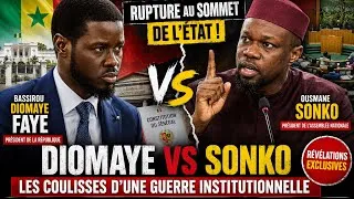 Miniature : DIOMAYE vs SONKO : LES COULISSES D’UNE RUPTURE QUI SECOUE LE SÉNÉGAL !