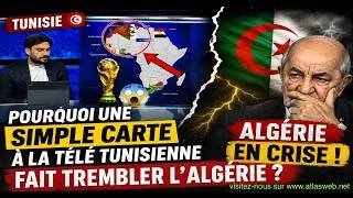 Miniature : Pourquoi une simple carte à la télé tunisienne fait trembler l’Algérie ?