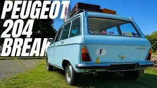 Miniature : ESSAI - 🇫🇷 PEUGEOT 204 BREAK, IRRÉSISTIBLE BREAK de POCHE