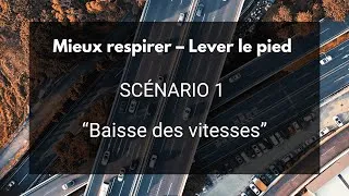 Miniature : ATMOVIZ - Mieux respirer – Lever le pied - Scénario 1 : Baisse des vitesses