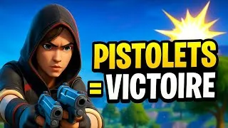 Miniature : Défi Fortnite : PISTOLETS = VICTOIRE ? 😱